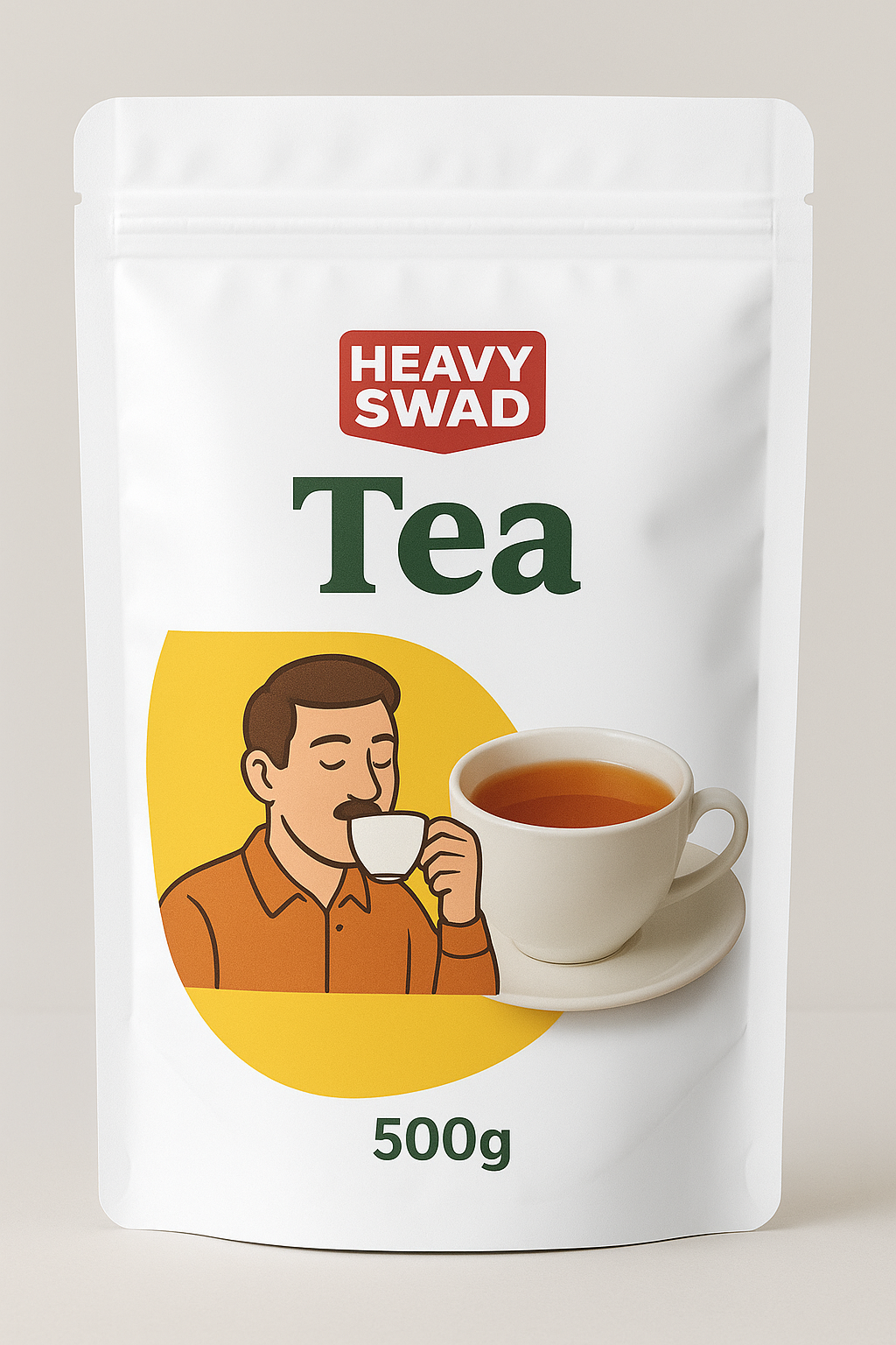 100% Pure Assam Premium Tea _Rich Aroma Strong Taste - 500G(half KG)